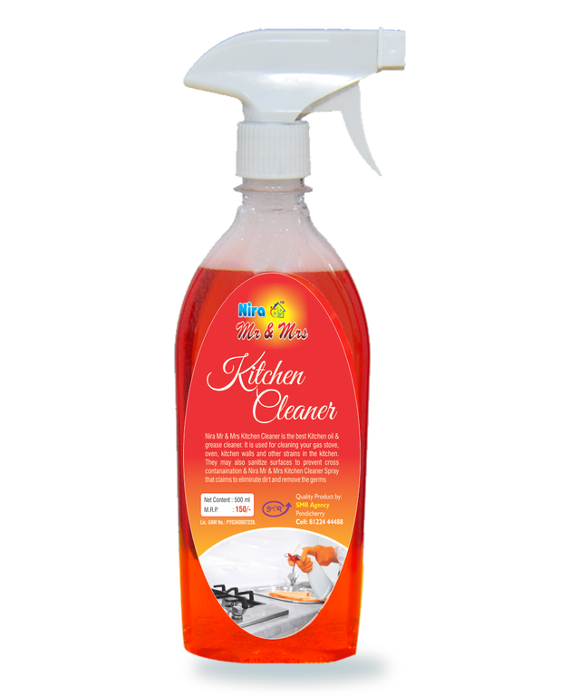 Kitchen Cleaner Spray (500 ml) by Nira India