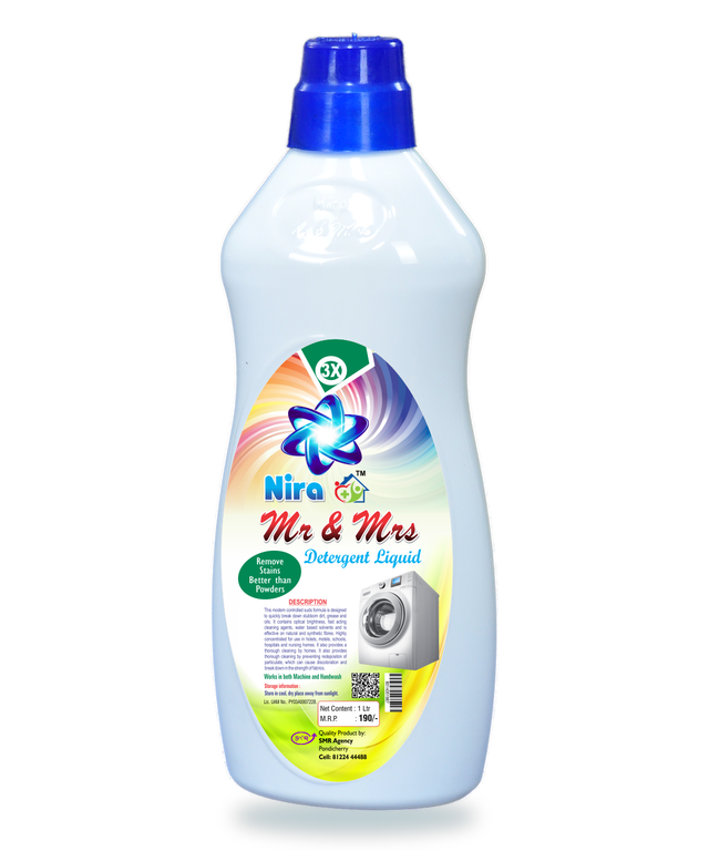 Liquid Detergent (1 L) by Nira India