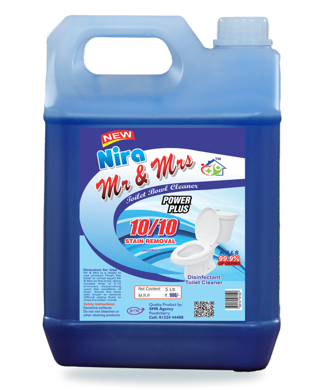 Toilet Bowl Cleaner (5 L) by Nira India